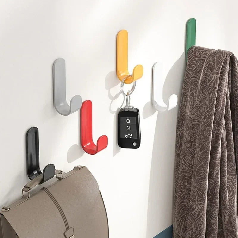 6 Self-adhesive Wall Hooks without drilling