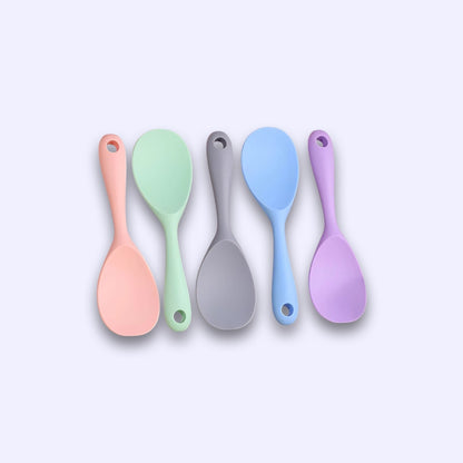 High Temperature Resistant Silicone Rice Spoon