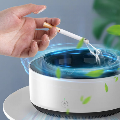 Cendrier Purificateur d'Air Intelligent, Élimine Instantanément les Odeurs de Tabac