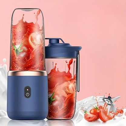 Lot Blender et Shaker Nomade, Compact, Rechargeable USB, Idéal pour Préparer Jus Frais et Smoothies