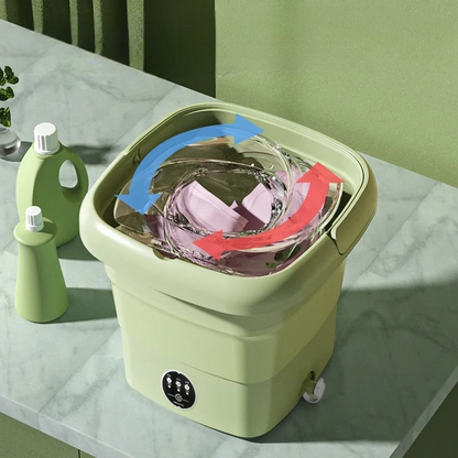 Mini Foldable Washing Machine, Compact and Practical for Small Spaces