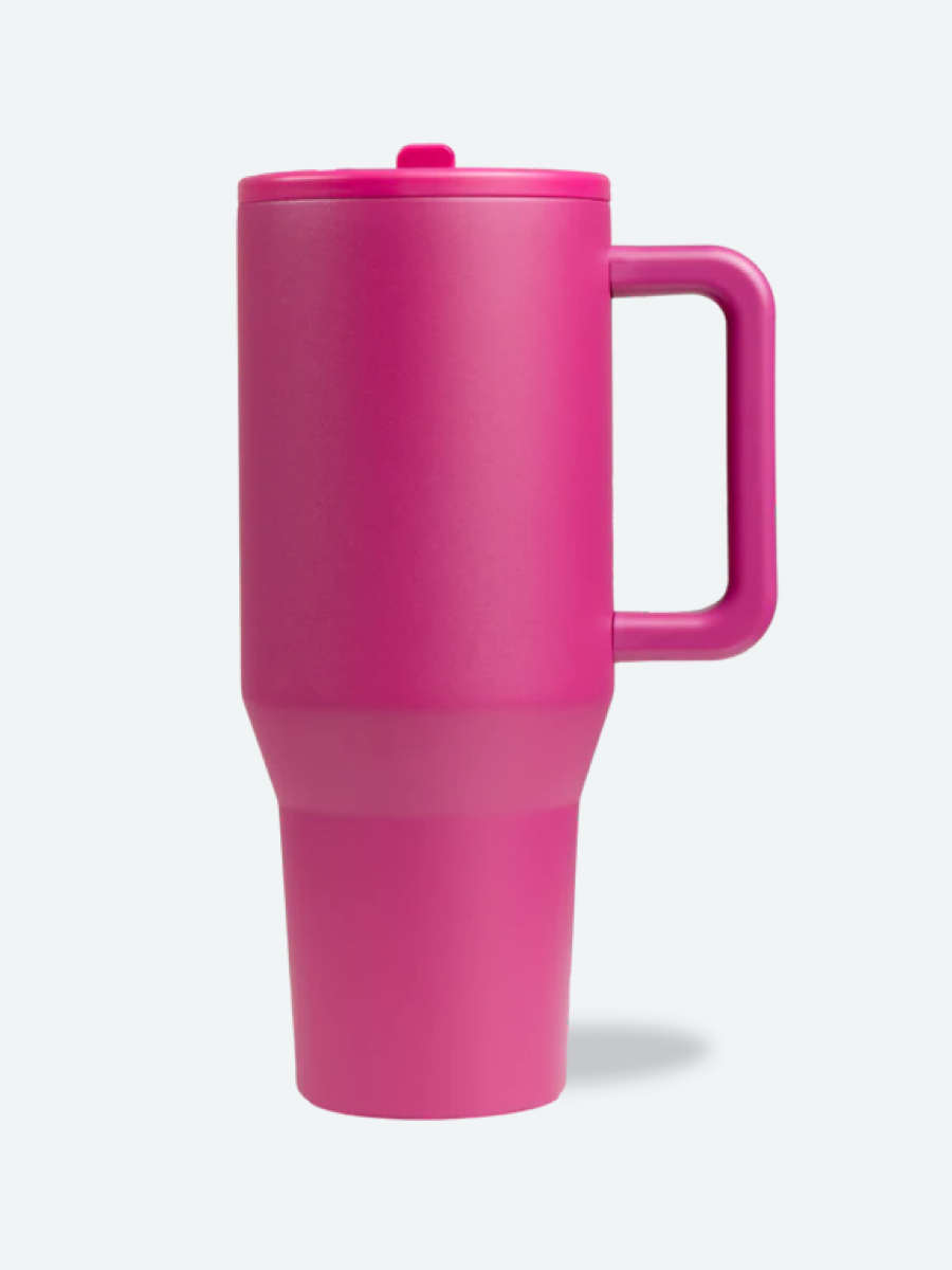 Gobelet isotherme VitalHome – Fuchsia vibrant, 24h froid / 8h chaud