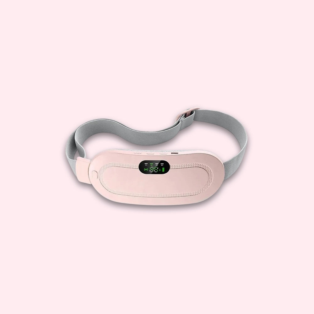 Electric Heating and Vibrating Menstrual Belt for Pain Relief