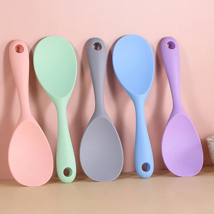 High Temperature Resistant Silicone Rice Spoon