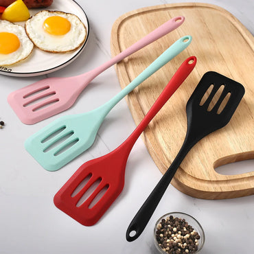 Multi-purpose colorful silicone spatula for kitchen