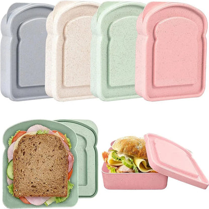 Boîte à Sandwich Portable avec Couvercle Réutilisable