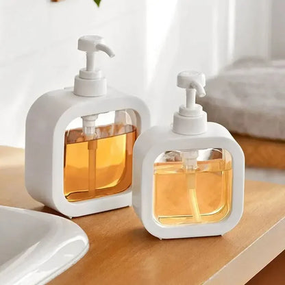 Eco-Chic Dispenser Bottle for Laundry Detergent, Shower Gel and Soap