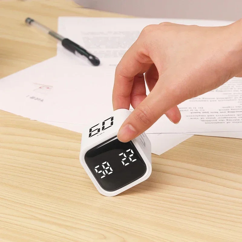 Cube Minuteur Rechargeable USB : Pratique, Design et Compact