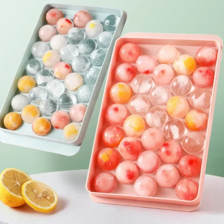 33 Ball Ice Cube Mold with Practical Lid