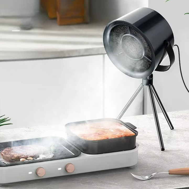 Hotte Aspirante Portable pour Cuisine et Barbecue, USB, Compacte et Puissante