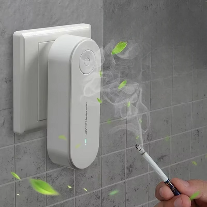 Compact Air Purifier, Elimination of Pollutants and Cigarette Odors