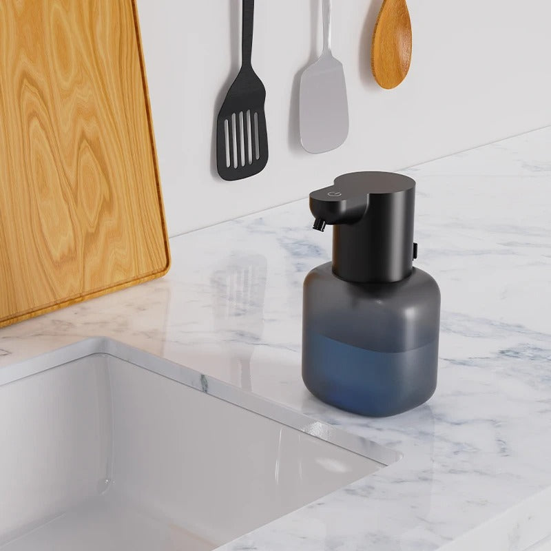 550ml Automatic Soap Dispenser with Infrared Sensor, USB Rechargeable