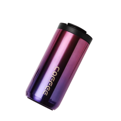 Thermos Isotherme en Acier Inoxydable 400 ml, Anti-Fuite pour Voyage et Bureau