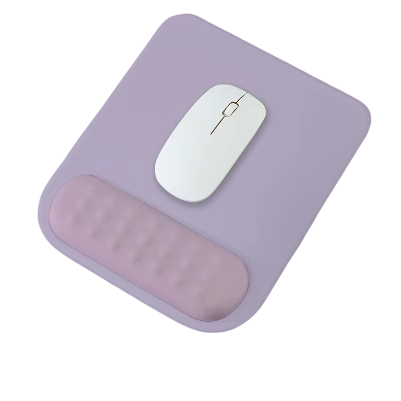 Colorful Rectangular Ergonomic Wrist Rest and Mouse Pad