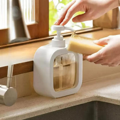 Eco-Chic Dispenser Bottle for Laundry Detergent, Shower Gel and Soap